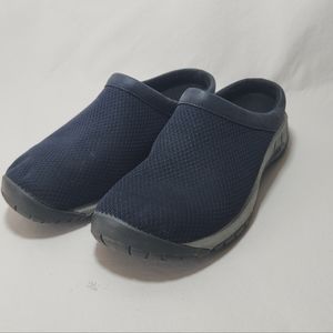 Merrell Oncore Womans Sz 9.5 Black Really Nice Black Barley Worn Clog Mule